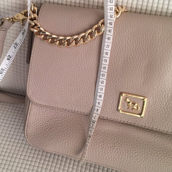 EMMA FOX LEATHER CONVERTIBLE HANDBAG, NWOT - Picture 10 of 11